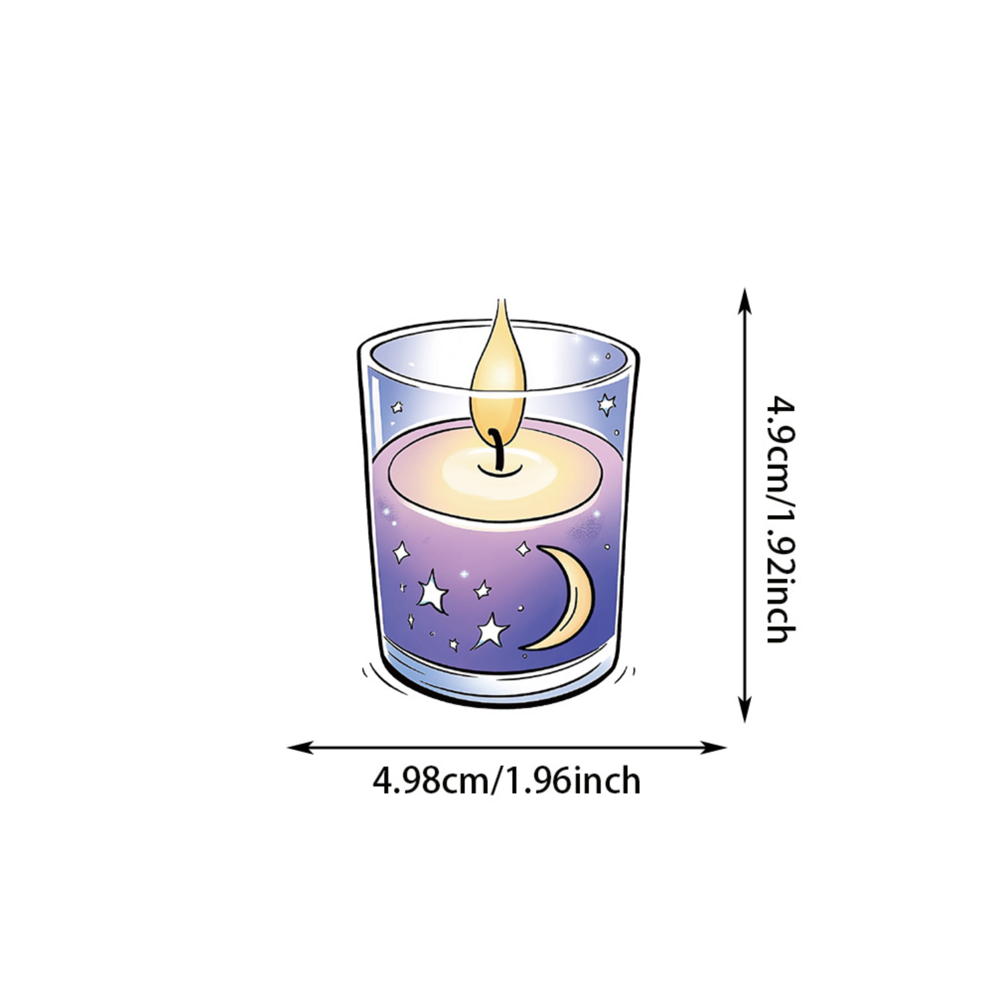 Witchy Purple Magic (50 pcs)